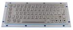 Professional IP65 Vandal Resistant Stainless Steel Metallic Keyboard Waterproof