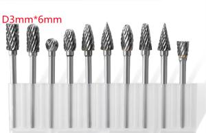 Quality OEM Tungsten Carbide Rotary Burr 3mm Carbide Burr for metalwork wholesale