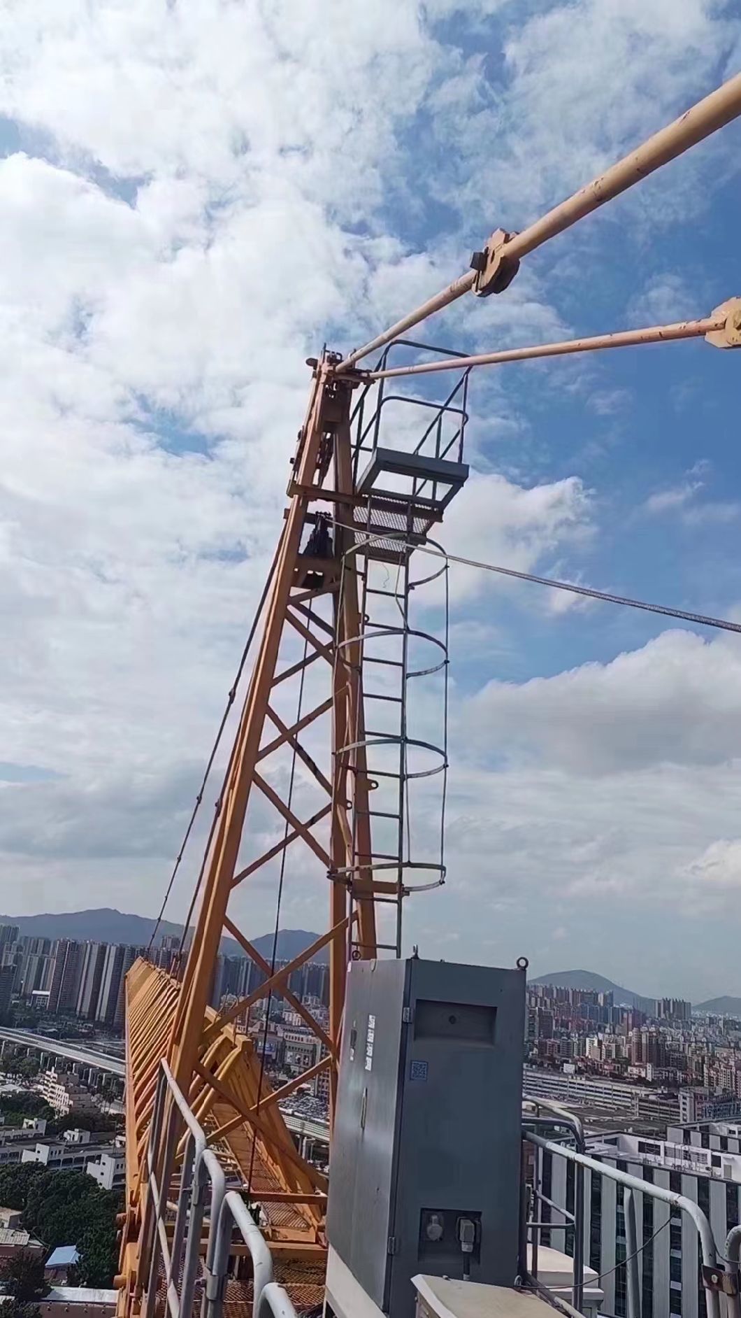 The 1.8-Meter Monolithic Tower Crane Used by Zoomlion Was Sold in 19