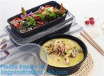 Plastic Food Container Lunch Box With 5 cells Compartments 304 Stainless Steel