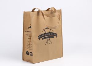 Quality Food Delivery Environ Non Woven Bags Reinforced X Sewing High Strength Handle wholesale