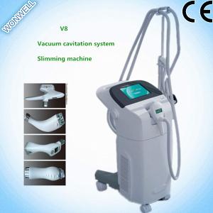 Quality V8-Shape cavitation vacuum +RF weight loss /slimming machine wholesale