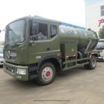 Heavy Duty Septic Vacuum Trucks For Oilfield / Fecal / Sewer Cleaning