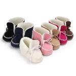 New arrived Cotton sole 7 colors 0-18 months boy girl baby booties newborn