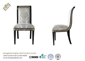 Quality French Style Modern Cream Fabric Velvet Dining Chairs With Hardwood wholesale