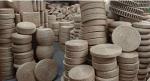 Natural Straw Household Storage Stool Grass Woven Ottoman Box Eco-Friendly Hand