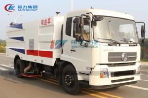 Quality Dongfeng 9cbm Street Sweeper Vacuum Truck With 10.00R20 Tire wholesale