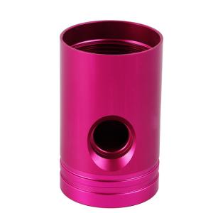 Quality Pink anodized CNC Machined 6061 Aluminium Turned Parts wholesale