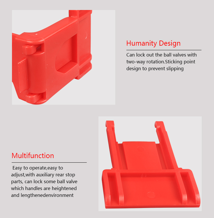 BOSHI Industrial Safety Multifunction Adjustable Ball Valve Lockout