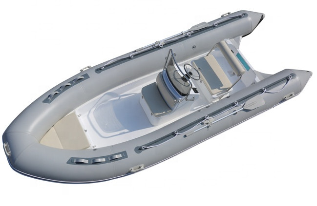 2022 simple version big space 17ft cheap price rigid hull inflatable rib boat rib520A