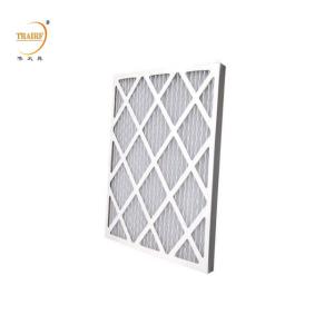Quality Cardboard Frame Merv Pleated HVAC AC Furnace Pre Air Filter Customized Washable wholesale