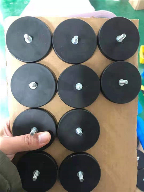 Strong Force Pot Rubber Coated Permanent Magnet for High Temperature Bending Processing