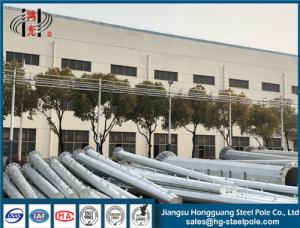 Quality NEA Standard Steel Electric Pole / Customizable Stainless Electric Power Pole wholesale