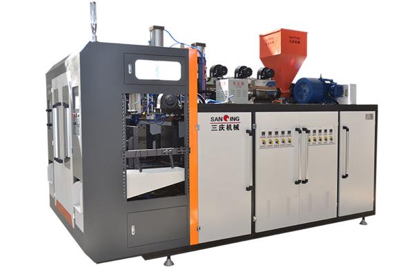 CE Jar Blow Molding Machine 2 Die Heads Plastic Water Bottle Blowing Machine