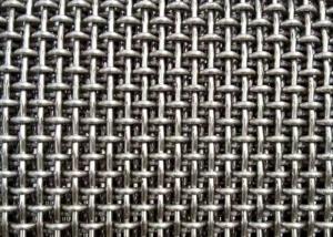 Quality Hdg Ss316l 50 Micron Stainless Steel Crimped Wire Mesh Round Hole wholesale