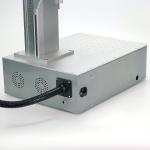 30W mini portable optical fiber laser marking machine jewelry, metal, bearing