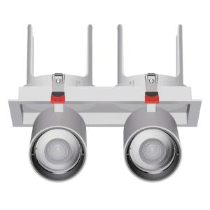 Quality 7W*2 15deg LED Grille Spotlight 4000K Vertical 90deg Adjustment wholesale