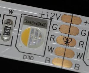 Quality KooSion RGBW Strip 60 Leds per meter 12V non-waterproof wholesale