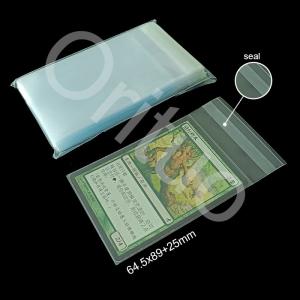 Quality Clear Resealable Inner Sleeves Pp Mtg Perfect Fit Sleeves 64x89mm wholesale