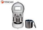 4 Stations Laboratory Semi - Circle Planetary Ball Mill 16L Volume Gear Drived
