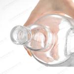 Glass Whisky Bottle With Cork Lid 200Ml 375Ml 500Ml 750Ml 1000Ml