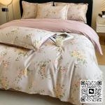 Pure Cotton Four Piece Set, 100% Cotton Bedding, Bed Sheets, Duvet Covers