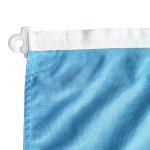 3x5' Argentina Flag Knitted Polyester Single reverse Rope and swiss buckle