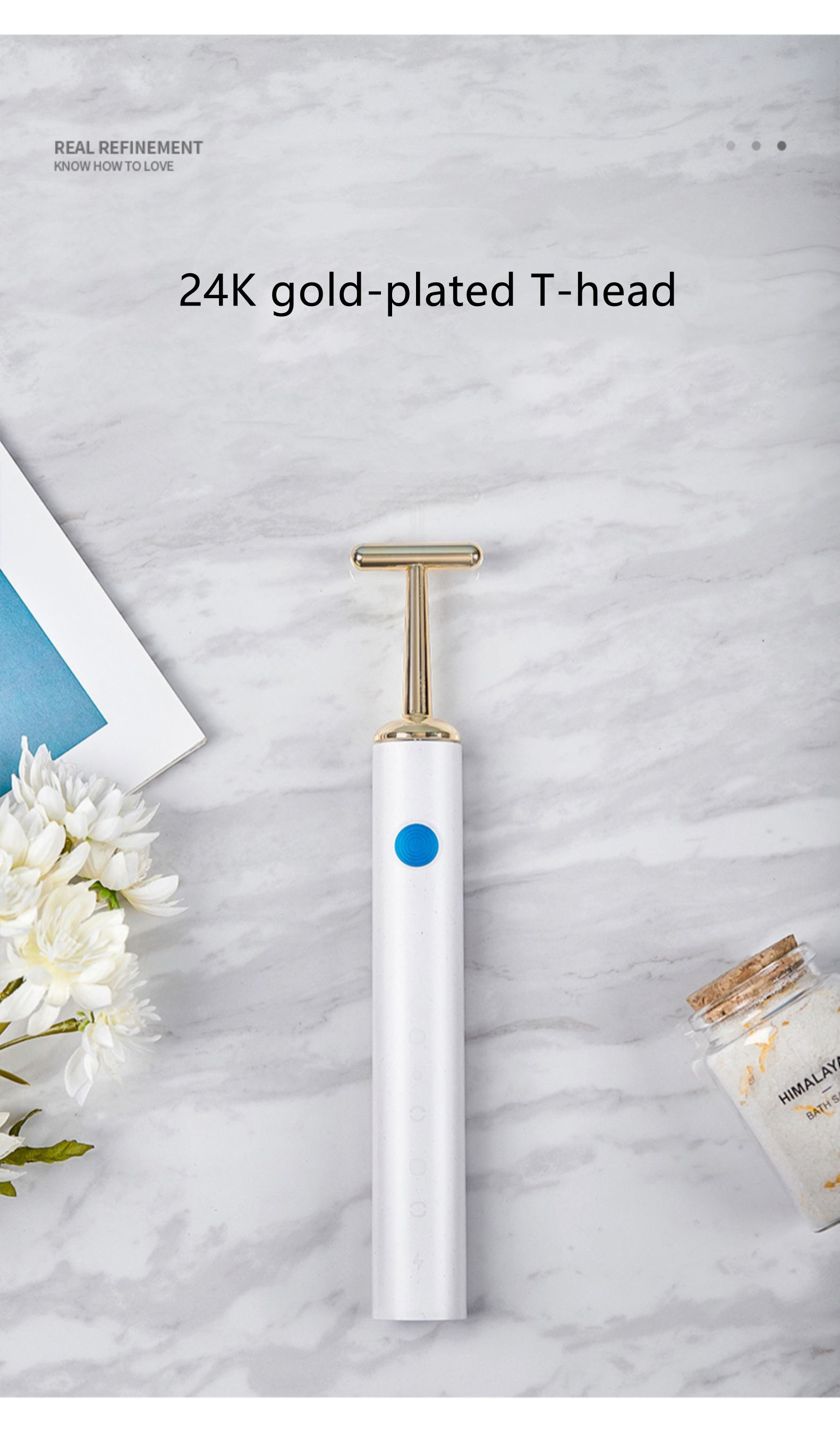 Replaceable Heads 3 In 1 Ultrasonic Electric Toothbrush