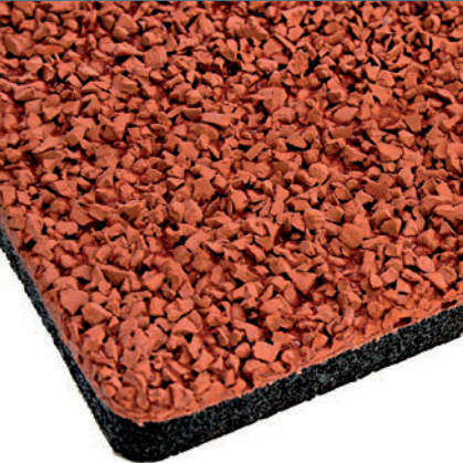 Light Color EPDM Rubber Pellets Paving Park Surface Granulated Rubber Flooring
