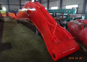 Quality Doosan DX 480 Excavator Long Reach Arm 14.34 Meter Heavy Duty For Dredging Port wholesale