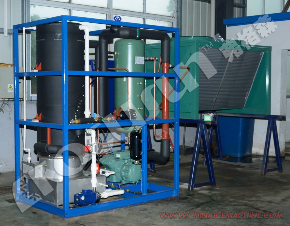 5 Ton Ice Tube Making Machine with Refcomp Compressor and Video Outgoing-Inspection