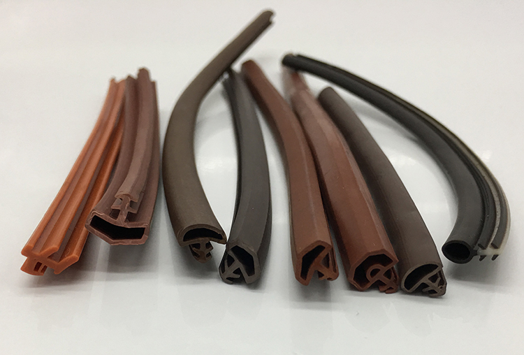 Cutting Service Slot PVC TPE Silicone Rubber Wood Door or Window Bulb Weatherseal Manufacture
