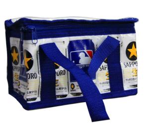 Quality Navy Zipper Thermal Insulated Bags Aluminum Foil CMYK Printing Lunch cooler bag wholesale