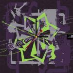 Nontoxic Novelty Decorative Wall Painting Clock B0810