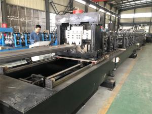 Quality SGS Column Roll Forming Machine , Highway Guardrail Forming Machine wholesale
