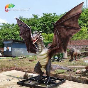 Quality Waterproofing Giant Animatronic Dragons Life Like Dragon 110/220V wholesale