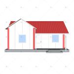 Heya-B02-A China 1 room sandwich panel house ready made for sale
