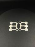 The factory customizes stainless steel valve plates according to customer