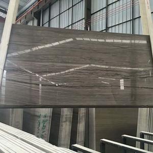 Quality New style luxury wood grain Athen grey wood marble supplier wholesale