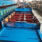 Steel Roofing Sheet Roll Forming Machine PPGI GI IBR Trapezoid , Roof Sheet