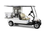 48v Electric Multi Purpose Utility Cart With Refrigerator And Led Lights