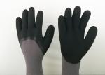 Warm Winter Latex Coated Gloves Hot Melting Cuff Stitch Great Grip Capacity