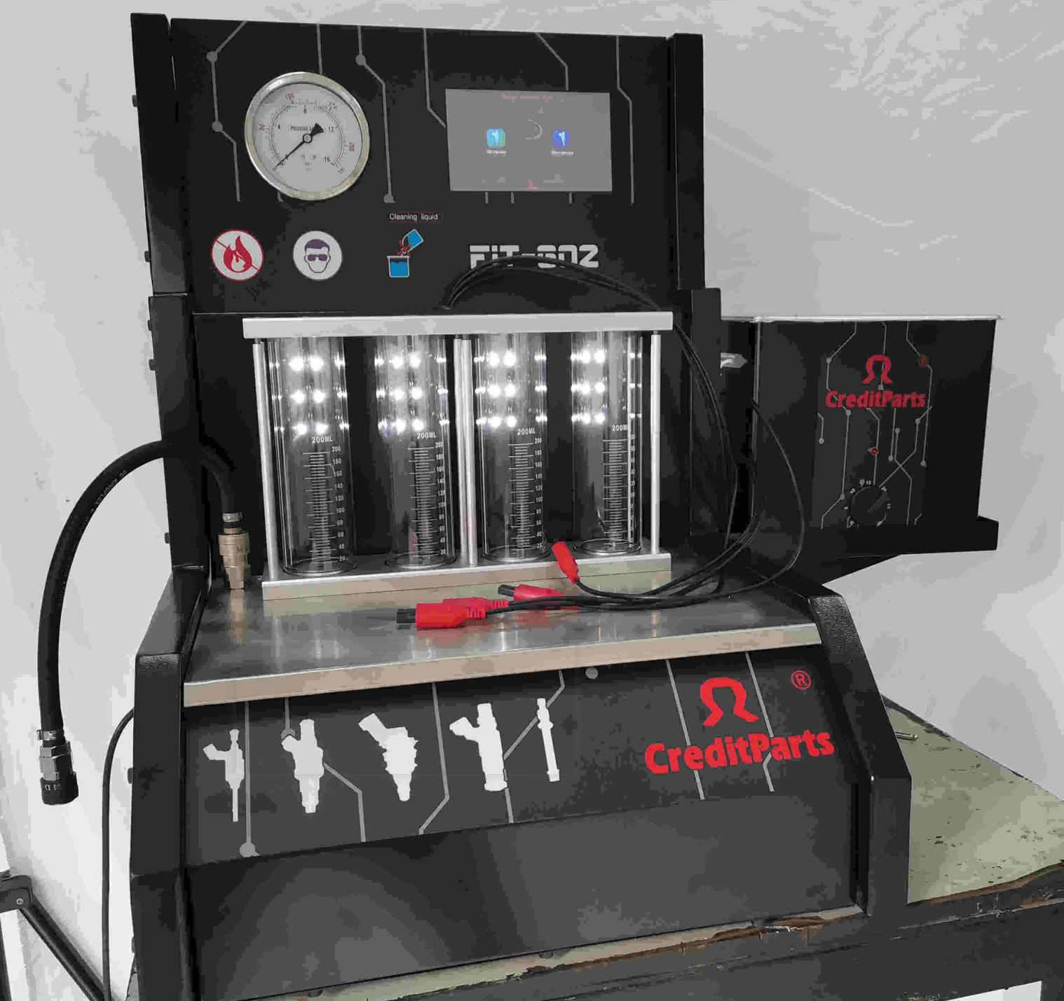 2 In 1 Car Fuel Injector Tester And Cleaner 100W 25KHz ISO Certification