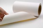 Polyimide Materials Permanent Adhesive Matte White 1Mil With Glassine