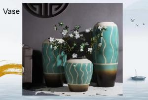 Quality 3PCS Decorative Porcelain Vase wholesale