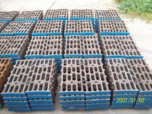 Quality Mn13Cr2 Wear-resistant Castings Grid Liners For Mine Mill DF015 Less Than HB300 wholesale