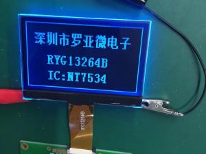 Quality 132*64 Graphic Blue/ White Cholesteric Reflective SSZ1603Z LCD Module wholesale