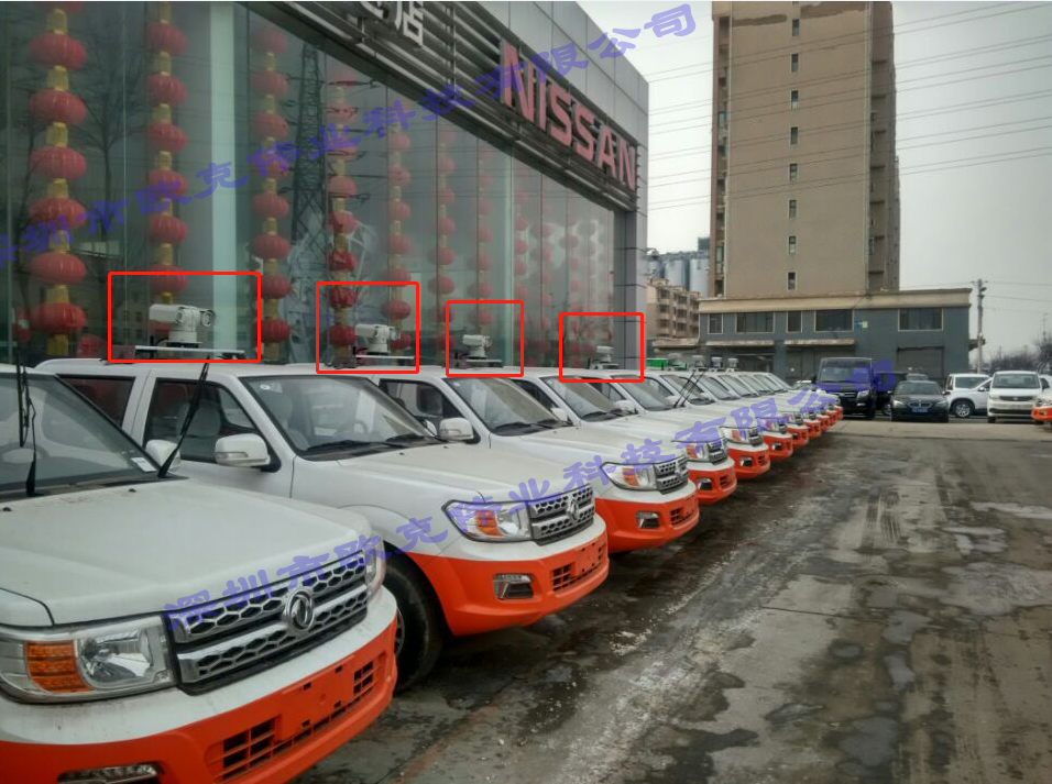 police car roof camera