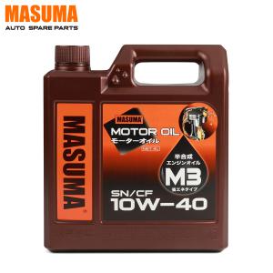 Quality MASUMA Auto Car Gasoline Oil M3 10W-40 SN Semi Synthetic Engine Oil 4L wholesale