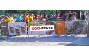Quality PVC Coated Galvanized Construction Barrier , Stainless Steel Crowd Control Barriers wholesale